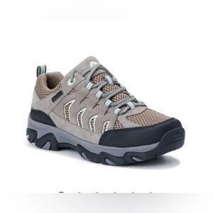 Ozark Trail Tan and Gray Athletic Shoes with Rugged Outsole